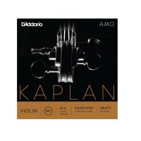 DADDARIO KA310H KEMAN TEL SETİ, KAPLAN AMO, 4/4 SCALE, HEAVY TENSI