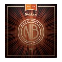 DADDARIO NB1047 AKUSTİK GİTAR TEL SETİ, NICKEL BRONZE, X-LITE, 10-