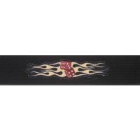 PLANETWAVES 64P05 GİTAR ASKISI 64MM DOKUMA FLAMING DICE