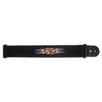 PLANETWAVES 64P05 GİTAR ASKISI 64MM DOKUMA FLAMING DICE