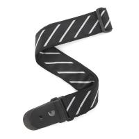 PLANETWAVES T20W1409 GİTAR ASKISI TIE STRIPES SİYAH-GRİ