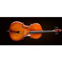 VALENCIA CE400F12 CELLO KILIFLI+YAY+REÇİNE, 1/2 SCALE, FRENCH STYLE,
