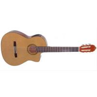 VALENCIA CG30RCE ELEKTRO KLASİK GİTAR, SCALE 4/4, PARLAK NATÜREL, C
