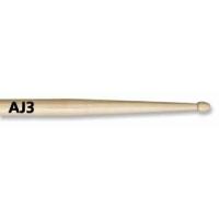 VICFIRTH AJ3 BAGET/STICK (ÇİFT), HICKORY, 0.545"x16", LONG TAPE