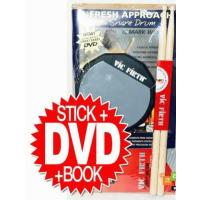 VICFIRTH FASP PERKUSYON BAŞLANGIÇ SETİ, BAGET SD1, 6" PAD, DVD, 