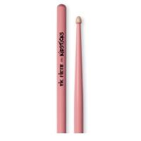 VICFIRTH KIDSPINK BAGET (ÇİFT) KIDSTICK PEMBE, HICKORY, 0.520"x13" ,
