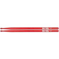 VICFIRTH N5AR BAGET(ÇİFT) NOVA 5A WOOD RED (KIRMIZI), HICKORY, 1