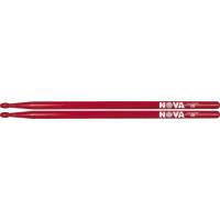 VICFIRTH N5BR BAGET(ÇİFT) NOVA 5B WOOD RED (KIRMIZI), HICKORY, 1