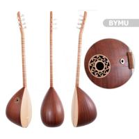 Bağlama Yaprak Maun Uzun BYMU+Kılıf Hediyeli