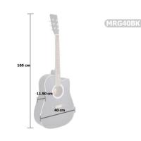 Gitar Akustik  Z-MRG40BK SİYAH