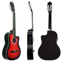 Gitar Elektro Klasik Rodriguez Kesik Kasa EQ Kırmızı RCCE650RB