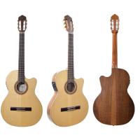 GİTAR KLASİK RODRİGUEZ 4/4 MASİF İNCE KASA EQ (RC744MNEQSL)