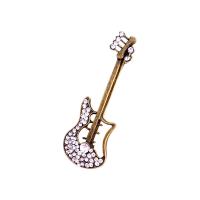 Hediyelik Gitar Şeklinde Broş Eskitme GBV