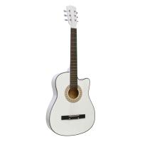 KESİK KASA GİTAR AKUSTİK MANUEL RAYMOND MRAC390WH