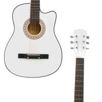 KESİK KASA GİTAR AKUSTİK MANUEL RAYMOND MRAC390WH