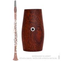 Klarnet Fıçısı Mikrofon Delikli Gül Tombik Varil HMB1BR (Baril-Barrel)