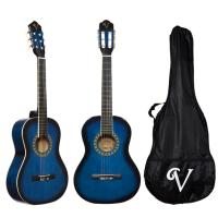 Victoria Klasik Gitar Seti Kılıf ve Pena Hediyeli 3/4 CG160BLS