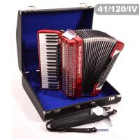Akordeon Weltmeister Saphir 41/120/IV/11/5 Kırmızı WM-01010180