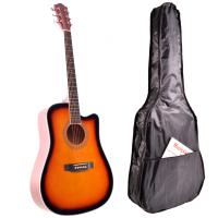 Akustik Gitar Seti (Kılıf Hediyeli) Manuel Raymond MRA415SB