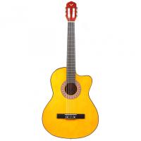 Angel ACG100C-N 4/4 Cutaway Naturel Klasik Gitar