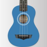 Arrow PB10 B2 Soprano Blue#2 Ukulele