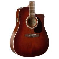 Art & Lutherie CW Cedar Antique Burst QI Elektro Akustik Gitar