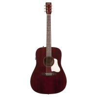 Art & Lutherie  Americana Qit Elektro Akustik Gitar (Tennessee Red)