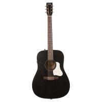 Art & Lutherie Americana Faded Black Cw Qit Elektro Akustik Gitar (Faded Black)