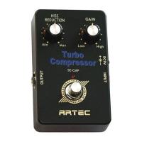 ARTEC SE-CMP EFEKT PEDAL TURBO COMPRESSOR