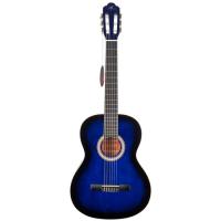 BARCELONA LC 3900 BB Mavi Siyah Sunburst Klasik Gitar