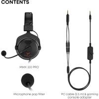 Beyerdynamic MMX 330 PRO Açık Yapılı Kardioid Mikrofonlu Kablolu Oyuncu Kulaklığı