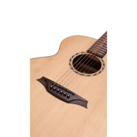 Bromo BAA8S Mini Jumbo Akustik Gitar (Natural)