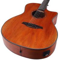 Bromo BAT2MCE Cutaway Elektro Akustik Gitar (Natural)