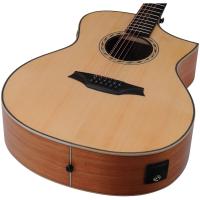 Bromo BAT4CE12 Cutaway 12 Telli Elektro Akustik Gitar (Natural)