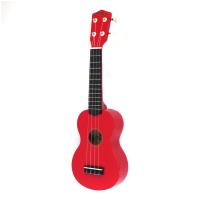 Carlos CRU50-RD Kırmızı Soprano Ukulele