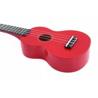 Carlos CRU50-RD Kırmızı Soprano Ukulele