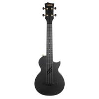 Cascha Carbon Fibre Concert Ukulele Set (Siyah)