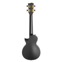 Cascha Carbon Fibre Concert Ukulele Set (Siyah)