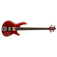 CORT A4PLUS FMMH OPBC BAS GİTAR 4 TELLİ OPEN PORE BLACK CHERRY