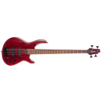 CORT B4 ELEMENT OPBR BAS GİTAR, 4 TELLİ OPEN PORE BURGUNDY RED