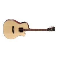 CORT GAMEDXLHOP ELEKTRO AKUSTİK GİTAR, SOLAK, CUTAWAY, GRAND