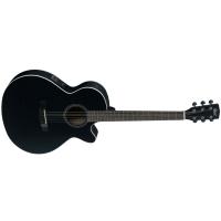 CORT SFX1FBK ELEKTRO AKUSTİK CUTAWAY GİTAR, SİYAH, Fishman Isys