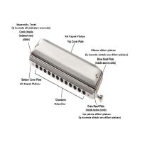 CREMONIA HM0310 MIZIKA 10 DELİK, MODEL: PROFESSIONAL HARMONICA