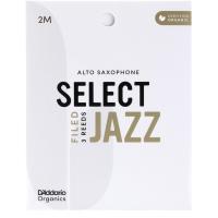 D'Addario Woodwinds Organic Select Jazz Alto Saksafon Kamışı No:2 Medium