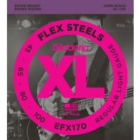 DADDARIO EFX170 BAS GİTAR TEL SETİ, FLEXSTEELS, REGULAR LIGHT GAUG