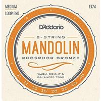DADDARIO EJ74 MANDOLIN TEL SET, FOSFOR BRONZ SARIM, MEDIUM, 4 Çİ