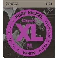 DADDARIO EPN120 ELEKTRO GİTAR TEL SETİ, XL, PURE NICKEL, 9-41, SUP