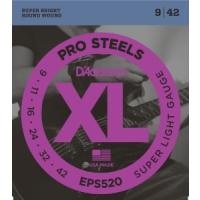 DADDARIO EPS520 ELEKTRO GİTAR TEL SETİ, XL, 9-42, LONG SCALE,