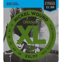 DADDARIO EXL117 ELEKTRO GİTAR TEL SETİ, XL, 11-56, OPTIMIZED FOR D