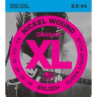 DADDARIO EXL120+ ELEKTRO GİTAR TEL SETİ, XL, 9.5-44, NICKEL WOUND, 
